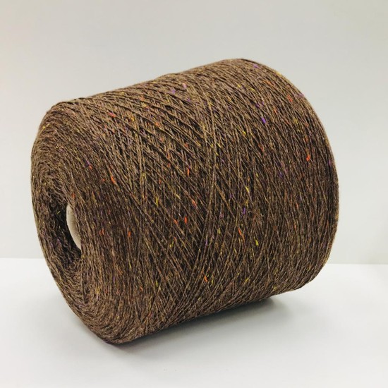 Пряжа New tweed coarsehair, цвет: Кофейный ликер col Wood bott